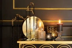 Arbre Moderne Résine Noire Et Dorée Ysarg 2 -AMSCAN Soldes Magasin arbre moderne resine noire et doree ysarg 5415203954688 354748