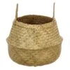 ATMOSPHERA Panier Seagrass Pli - Naturel