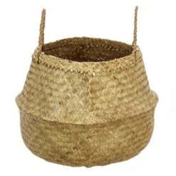 ATMOSPHERA Panier Seagrass Pli - Naturel