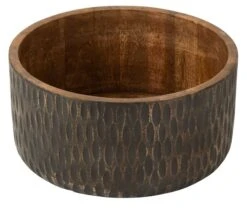 Bol Manguier Marron Noir Extra Large Donya D 30 Cm
