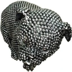 Chien Polyrésine Argenté Zoorin H 29 Cm -AMSCAN Soldes Magasin chien polyresine argente zoorin h 29 cm 3248117546050 414013