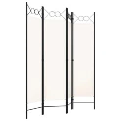 Cloison De Séparation 4 Panneaux Blanc Crème 160x180 Cm -AMSCAN Soldes Magasin cloison de separation 4 panneaux blanc creme 160x180 cm 3666722349543 951239