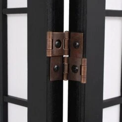 Cloison De Séparation 4 Panneaux Style Japonais 160x170 Cm Noir -AMSCAN Soldes Magasin cloison de separation 4 panneaux style japonais 160x170 cm noir 3666722849944 606849