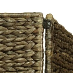 Cloison De Séparation 5 Panneaux Brun 193x160 Cm Jacinthe D'eau -AMSCAN Soldes Magasin cloison de separation 5 panneaux brun 193x160 cm jacinthe d eau 8718475727392 608456