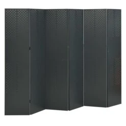 Cloisons De Séparation 6 Panneaux 2 Pcs Anthracite 240x180 Cm