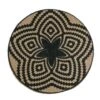 DEKO & CO Décor Vannerie Sauvage B - Ø38 Cm - Beige Et Noir