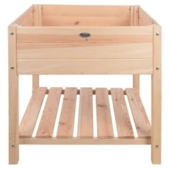Esschert Design Jardinière Surélevée Bois Clair XL