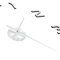 Horloge Murale 3D Design Moderne 100 Cm XXL Argenté 2 -AMSCAN Soldes Magasin horloge murale 3d design moderne 100 cm xxl argente 3666722530408 551031