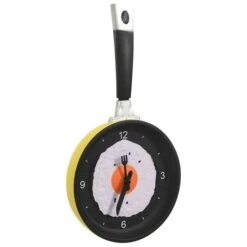 Horloge Murale Avec Design De Poêle à œuf Frit 18,8 Cm -AMSCAN Soldes Magasin horloge murale avec design de poele a uf frit 18 8 cm 3666722337434 967050