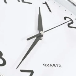 Horloge Murale Avec Mouvement à Quartz 36 Cm Argenté -AMSCAN Soldes Magasin horloge murale avec mouvement a quartz 36 cm argente 8718475589709 1060648