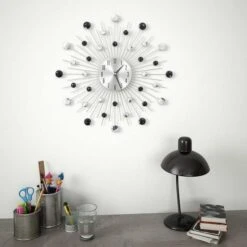 Horloge Murale Avec Mouvement à Quartz Design Moderne 50 Cm 2 -AMSCAN Soldes Magasin horloge murale avec mouvement a quartz design moderne 50 cm 3666722530460 550995