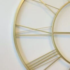 Horloge Murale ISADORA Métal D80 X 4,5cm - Doré -AMSCAN Soldes Magasin horloge murale isadora metal d80 x 4 5cm dore 3700301144959 487784