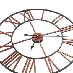 Horloge Murale Métal 58 Cm Rouge -AMSCAN Soldes Magasin horloge murale metal 58 cm rouge 3666722499989 626899