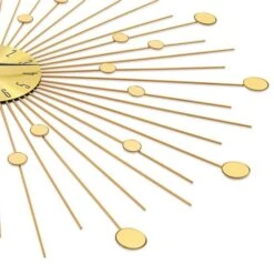 Horloge Murale Métal 70 Cm Doré -AMSCAN Soldes Magasin horloge murale metal 70 cm dore 3666722500005 626886