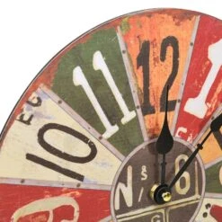 Horloge Murale Multicolore 30 Cm MDF -AMSCAN Soldes Magasin horloge murale multicolore 30 cm mdf 3666722337359 967094