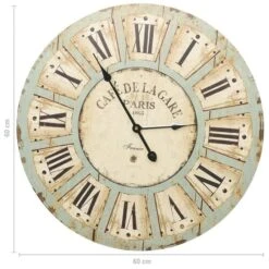 Horloge Murale Multicolore 60 Cm MDF -AMSCAN Soldes Magasin horloge murale multicolore 60 cm mdf 3666722747684 967134