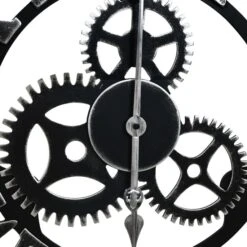 Horloge Murale Noir 60 Cm MDF -AMSCAN Soldes Magasin horloge murale noir 60 cm mdf 8720286062012 954257