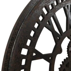 Horloge Murale Noir 70 Cm MDF -AMSCAN Soldes Magasin horloge murale noir 70 cm mdf 3666722347044 954242