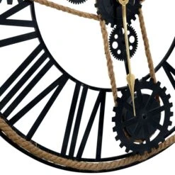 Horloge Murale Noir 70 Cm Métal -AMSCAN Soldes Magasin horloge murale noir 70 cm metal 3666722873338 954226