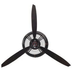 Horloge Murale Noir 75,5x8x67 Cm MDF -AMSCAN Soldes Magasin horloge murale noir 75 5x8x67 cm mdf 8720286062159 804155