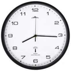 Horloge Murale Radioguidée Mouvement à Quartz 31 Cm Blanc/noir -AMSCAN Soldes Magasin horloge murale radioguidee mouvement a quartz 31 cm blanc noir 3666722873352 551101