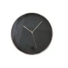 Horloge Murale Ronde Diametre 30,5 Cm Noir