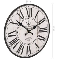 Horloge Murale Vintage Londres 30 Cm -AMSCAN Soldes Magasin horloge murale vintage londres 30 cm 3666722530330 551074