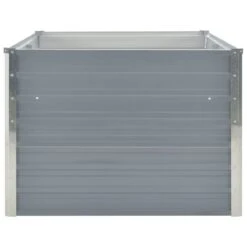 Jardinière 160 X 80 X 45 Cm Acier Galvanisé Gris -AMSCAN Soldes Magasin jardiniere 160 x 80 x 45 cm acier galvanise gris 3666722621151 982593