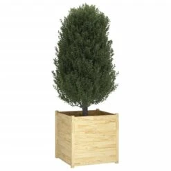 Jardinière D'extérieur 70x70x70 Cm Bois De Pin Massif 2 -AMSCAN Soldes Magasin jardiniere d exterieur 70x70x70 cm bois de pin massif 3666722126533 1341558