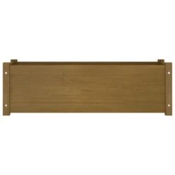 Jardinière D'extérieur Marron Miel 100x31x31 Cm Bois De Pin -AMSCAN Soldes Magasin jardiniere d exterieur marron miel 100x31x31 cm bois de pin 3666722840484 1457567