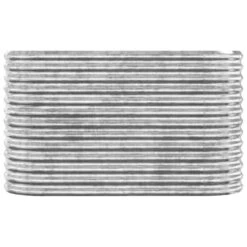 Jardinière De Jardin Acier Enduit De Poudre 114x40x68cm Argenté -AMSCAN Soldes Magasin jardiniere de jardin acier enduit de poudre 114x40x68cm argente 3666722119092 1366146