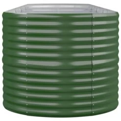 Jardinière De Jardin Acier Enduit De Poudre 440x80x68 Cm Vert -AMSCAN Soldes Magasin jardiniere de jardin acier enduit de poudre 440x80x68 cm vert 3666722116343 1373101