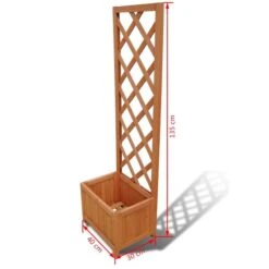 Jardinière En Treillis 40 X 30 X 135 Cm -AMSCAN Soldes Magasin jardiniere en treillis 40 x 30 x 135 cm 3666722331555 973624