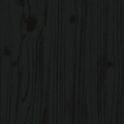 Jardinière Noir 112x25x66 Cm Bois Massif De Pin -AMSCAN Soldes Magasin jardiniere noir 112x25x66 cm bois massif de pin 3666722898454 1487598