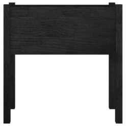 Jardinière Noir 70x31x70 Cm Bois De Pin Massif -AMSCAN Soldes Magasin jardiniere noir 70x31x70 cm bois de pin massif 3666722147736 1269694