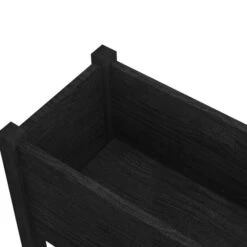 Jardinière Noir 70x31x70 Cm Bois De Pin Massif -AMSCAN Soldes Magasin jardiniere noir 70x31x70 cm bois de pin massif 3666722147736 1269696