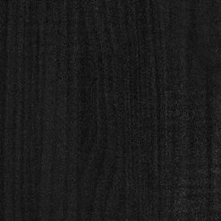 Jardinières 2 Pcs Noir 100x31x31 Cm Bois De Pin Massif -AMSCAN Soldes Magasin jardinieres 2 pcs noir 100x31x31 cm bois de pin massif 3666722747530 1421719