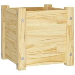 Jardinières D'extérieur 2 Pcs 31x31x31 Cm Bois De Pin Massif -AMSCAN Soldes Magasin jardinieres d exterieur 2 pcs 31x31x31 cm bois de pin massif 3666722147866 1269145