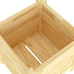 Jardinières D'extérieur 2 Pcs 31x31x31 Cm Bois De Pin Massif -AMSCAN Soldes Magasin jardinieres d exterieur 2 pcs 31x31x31 cm bois de pin massif 3666722147866 1269148