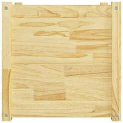 Jardinières D'extérieur 2 Pcs 50x50x50 Cm Bois De Pin Massif -AMSCAN Soldes Magasin jardinieres d exterieur 2 pcs 50x50x50 cm bois de pin massif 3666722122948 1352025
