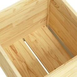 Jardinières D'extérieur 2 Pcs 50x50x50 Cm Bois De Pin Massif -AMSCAN Soldes Magasin jardinieres d exterieur 2 pcs 50x50x50 cm bois de pin massif 3666722122948 1352026