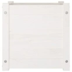 Jardinières D'extérieur 2 Pcs Blanc 40x40x40 Cm Bois De Pin -AMSCAN Soldes Magasin jardinieres d exterieur 2 pcs blanc 40x40x40 cm bois de pin 3666722840651 1451208