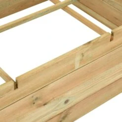 Lit Surélevé 150x100x40 Cm Bois Imprégné -AMSCAN Soldes Magasin lit sureleve 150x100x40 cm bois impregne 3666722458061 768546