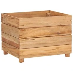 Lit Surélevé 50x40x38 Cm Bois De Teck Recyclé Et Acier -AMSCAN Soldes Magasin lit sureleve 50x40x38 cm bois de teck recycle et acier 3666722322423 983422