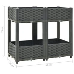 Lit Surélevé 80x40x71 Cm Polypropylène -AMSCAN Soldes Magasin lit sureleve 80x40x71 cm polypropylene 3666722363549 936502