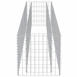 Lit Surélevé à Gabion Acier Galvanisé 270x50x50 Cm -AMSCAN Soldes Magasin lit sureleve a gabion acier galvanise 270x50x50 cm 3666722506373 615692