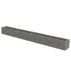 Lit Surélevé à Gabion Acier Galvanisé 540x50x50 Cm -AMSCAN Soldes Magasin lit sureleve a gabion acier galvanise 540x50x50 cm 3666722747486 615714