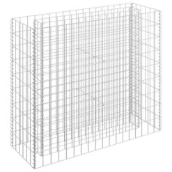 Lit Surélevé à Gabion Acier Galvanisé 90x30x90 Cm -AMSCAN Soldes Magasin lit sureleve a gabion acier galvanise 90x30x90 cm 3666722468886 733092