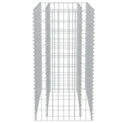 Lit Surélevé à Gabion Acier Galvanisé 90x50x100 Cm -AMSCAN Soldes Magasin lit sureleve a gabion acier galvanise 90x50x100 cm 3666722506342 615724