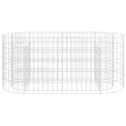 Lit Surélevé à Gabion Fer Galvanisé 120x50x50 Cm -AMSCAN Soldes Magasin lit sureleve a gabion fer galvanise 120x50x50 cm 3666722873734 1473552